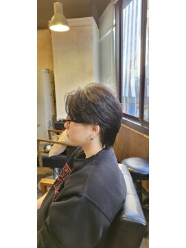 エイチエムヘアーホーム 池袋2号店(H M hair home) ナチュラル毛流れメンズショート