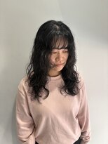 ウクラ バイ レシッド 池袋(uchla by rcid) レイヤーでふんわりウェーブパーマ