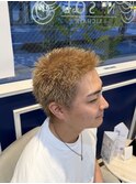 ボウズスパイキー/ベージュ/メンズ/南越谷