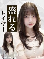 レディアル 大宮(REDEAL)&nbsp;レイヤーカット/ハッシュカット/韓国ヘア[レイヤーカット/大宮]