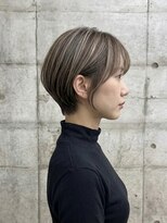 リトマス 二子玉川(litmus)&nbsp;二子玉川/脱白髪染め/ショートボブ/髪質改善/ショートボブ