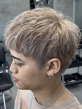 アクロ 中町店(ACRO) 広島/メンズ/メンズカラー/メンズハイトーン/フェード