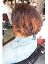 オーバーキャプテンネイキッド(OVER CAPTAIN NAKED)&nbsp;マッシュボブ＊ランダムオレンジカラー