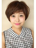 ナチュラルマッシュショート