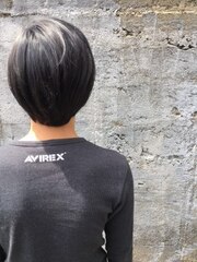 【Reir下北沢】*+AVIREXグレー+2ブロックショート+*