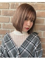 ヘアメイクエイト 丸山店(hair make No.8) 【No.8*岩切祐樹】ボブ×ミルクティーカラー