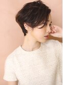 大人シンプルフレンチショート