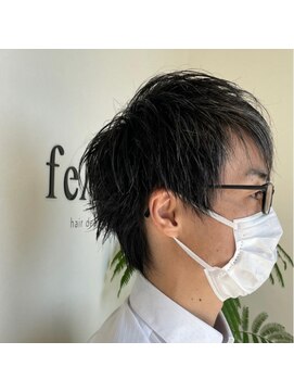フィーリー ヘア デザイン 太田店(feAry) 働く大人のすっきりウルフ