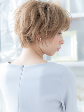 モッズヘア 越谷西口店(mod's hair) 外国人風ハニーベージュ小顔ショートマッシュa越谷20代30代40代