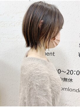 モリオ フロム ロンドン サッポロファクトリー店(morio FROM LONDON) 【morio札幌】2021年札幌髪型 大人かわいいレイヤーボブ