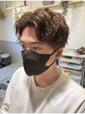 モテ髪ツイスパセンターパート