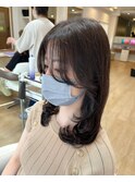 韓国ヘア/顔まわりカット/阪急岡本/摂津本山/レイヤースタイル
