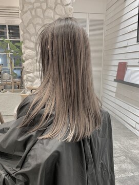 モアナバイヘッドライト 小田原店(Moana by HEADLIGHT) Moana#ミルクティー#バレイヤージュ