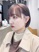 アルバム 渋谷パルコ(ALBUM)&nbsp;ラベンダーベージュ_グレージュカラーボブウルフ_ba365431