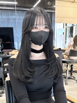 アリュウル 表参道 青山(Allure) ワンカールで可愛いザクザクレイヤー◎ お顔まわりカット！KAKO