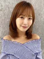 シーシンジュク 新宿南口(Sea shinjuku)&nbsp;韓国風前髪×レイヤーカット【髪質改善/新宿/レイヤーカット】