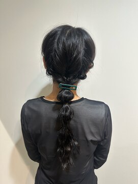 ディーヘアーデザイン(d.HAIR DESIGN) 【AORI】玉ねぎ編み下ろし