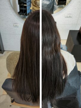 ビーヒアナウ N゜03 金沢駅西店(BE HERE NOW) 髪質改善縮毛矯正/ロング/艶髪/絹髪