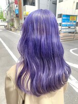 インデックスヘアーユー 錦糸町店(in'dex hair - U)&nbsp;推しいろパープル［錦糸町/錦糸町ブリーチ/アニメカラー］