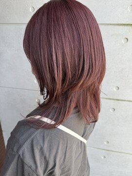 イロハ(iroh) ブリーチ有りカラー/ピンクカラー/レイヤースタイル