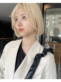 ショートボブナチュラルボブショートカットボブ前髪あり◎杉本