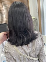 フース(Hus) ラベンダーグレージュ ミディアムヘア