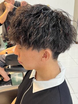 アイズ 海老名(AIZU) メンズパーマ ツイストスパイラルパーマ メンズカット マッシュ