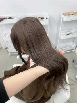 エヌアイ オモテサンドウ(ni omotesando) 秋冬人気カラー/韓国ヘア/マロンベージュ上野