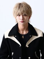 新宿波巻きスパイラルパーマ大人男子ウェーブメンズサーフカール