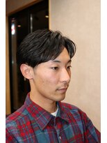 バーバーエイオーエイト(Barber 808) ナチュラルセンターパート