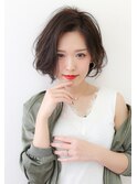 大人前下がりショート