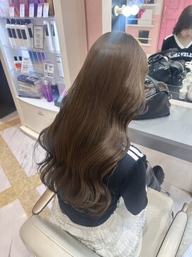 リー 梅田(Lee) ブリーチなしでできるベージュカラー