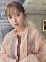 スクリーンギンザメゾン 銀座(SCREEN GINZA MAISON.)&nbsp;くびれヘア/アプリコットオレンジ/ハイライトカラー/銀座