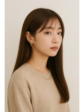 エシカル(ethical) レイヤーカット×シアーブラウン