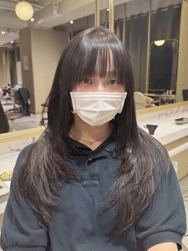 アマンドール(Aman D'or) ナチュラル可愛い♪艶感ロングレイヤー