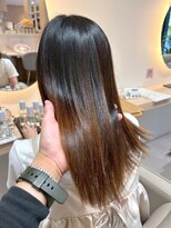 ルーチェココ ブラン(Lu'ce coco blanc)&nbsp;透け感ロートーンストレート