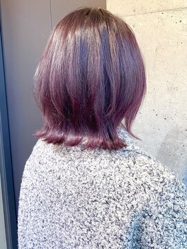 ワンズ リー 上大岡店(One's ly) ラベンダーベージュ_クラゲヘアーレイヤーくびれミディ上大岡