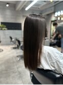 【時短美髪ストレート】手間いらずでしっかりまとまる縮毛矯正
