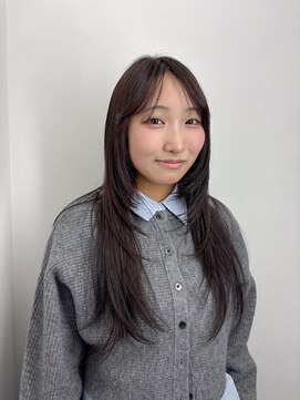 フォークロア 本店(Folk Lore) ロングレイヤー×黒髪ロング