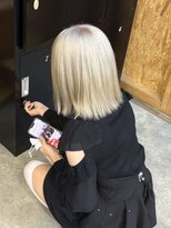 アフターニュース 新潟(afternews)&nbsp;抜きっぱなしブロンド/ダブルカラー/ケアブリーチ/髪質改善/駅南