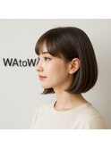 ★前下がりボブ 切りっぱなしボブ ショートボブ美髪マッシュ前髪