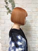 ミックリンクバイリッシュ(mic link by Riche)&nbsp;やわらかオレンジボブ♪