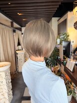 アンツ サザンリゾート 茅ヶ崎店(ANT'S Southern Resort)&nbsp;20代30代40代/丸みショートボブ/ショートボブ/似合わせカラー
