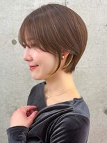 ロンドホットリップ 立川(Lond hot lip)&nbsp;クールショート/コーラルピンク/ダークブラウン/立川