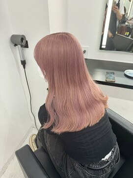 エゴ 池袋(EGO) ピンクカラー#ピンクベージュ#ミルクティーカラー