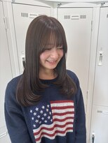 アーチバイケンジ(arch by kenje) 顔周りレイヤー/ブリーチなしダブルカラー/平塚美容室