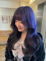 ラヴィズム 栄店(LUVISM)&nbsp;ラベンダー/ダークラベンダー/ブリーチカラー/韓国巻き/yuria