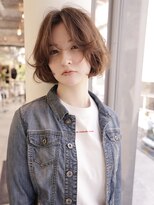 エムスラッシュ 本牧(M.SLASH)&nbsp;切りっぱなし/くせ毛風/丸みボブ/ひし形レイヤーボブ/本牧