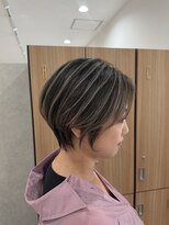 ソルア 上本町(solua)&nbsp;ショートカット/バレイヤージュ/ハイライト/30代/40代/50代