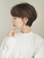 インセプション 銀座(INCEPTION) 丸みショート・ボブ/丸顔/前髪あり/絶壁解消/30代/40代/50代